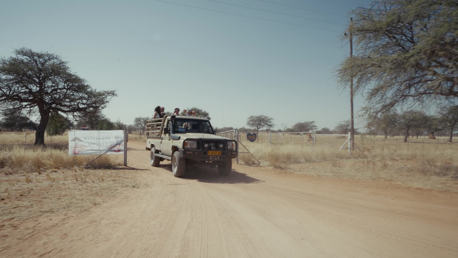 Hochzeitsvideo Farm Woltemade, Namibia – Szene 1